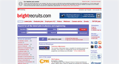 Desktop Screenshot of brightrecruits.com